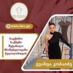 ნომინაციაში “საექთნო საქმეში შეტანილი მნიშვნელოვანი წვლილისთვის” წარდგენილია გვანცა კობაიძე